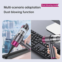 HKM-512467 Portable Cordless Handheld Vacuum Cleaner with 16000PA Suction Power for Home, Office, and Pet Cleaning