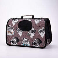 HKM-5124797 Portable Multifunctional Pet Outing Bag for Summer Adventures - Lightweight and Breathable Design for Cats and Small Pets