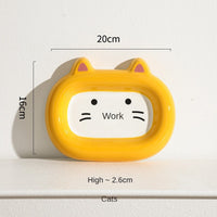 HKM-5125821 Ceramic Cat and Dog Food Bowl - Stylish Animal Snack and Water Dish