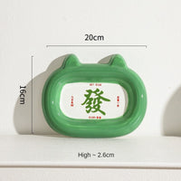 HKM-5125821 Ceramic Cat and Dog Food Bowl - Stylish Animal Snack and Water Dish