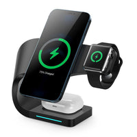 HKM-512595 Magnetic Wireless Charging Stand with 15W Fast Charging and Type-C Interface