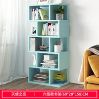 HKM-512595 Modern Wooden Bookcase Display Shelf Storage Unit with Multiple Designs