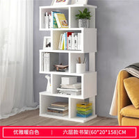 HKM-512595 Modern Wooden Bookcase Display Shelf Storage Unit with Multiple Designs