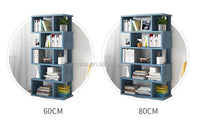 HKM-512595 Modern Wooden Bookcase Display Shelf Storage Unit with Multiple Designs