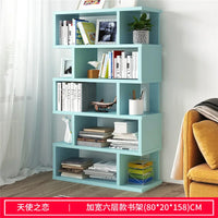 HKM-512595 Modern Wooden Bookcase Display Shelf Storage Unit with Multiple Designs