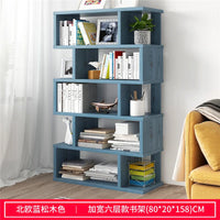 HKM-512595 Modern Wooden Bookcase Display Shelf Storage Unit with Multiple Designs