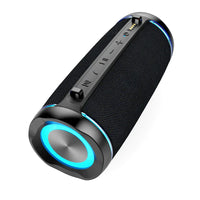 HKM-512723 Portable Wireless Outdoor Subwoofer Sound Bar with Dual Heavy Bass Radiators and IPX7 Waterproofing