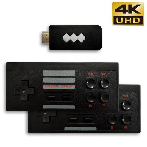HKM-512787 HD Game Console with 568 Classic Games and Wireless Controller for One or Two Players