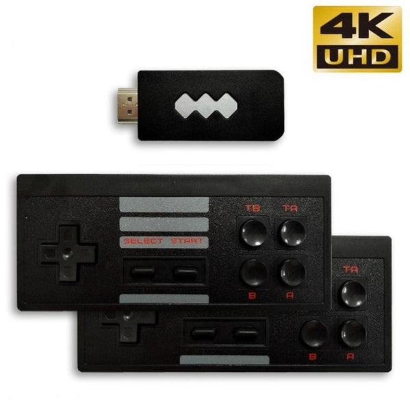 HKM-512787 HD Game Console with 568 Classic Games and Wireless Controller for One or Two Players