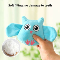 HKM-5127997 Plush Animal Shape Squeaky Toy for Dogs – Bite Resistant PP Cotton Toy for Small and Large Dogs