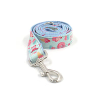 HKM-5128125 Macaron Pet Collar and Leash Set with Cute Bow ¨C Adjustable Sizes Available