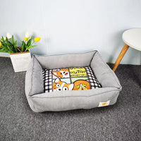 HKM-5128381 Pet Winter Cotton Universal Nest for Dogs and Cats - Soft and Cozy Bed in Multiple Colors