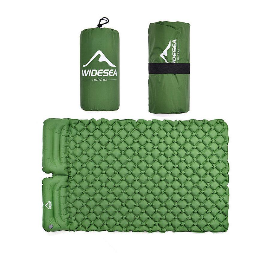 HKM-512915 Double Portable Ultra-Light Camping Inflatable Moisture-Proof Air Mat