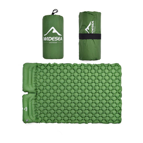HKM-512915 Double Portable Ultra-Light Camping Inflatable Moisture-Proof Air Mat