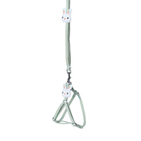 HKM-5129789 Houndstooth Rabbit Design Chest Strap for Small Dogs with Polyester Traction Rope