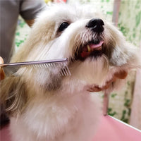HKM-5129917 Stainless Steel Pet Scissors with Comb for Dog Grooming