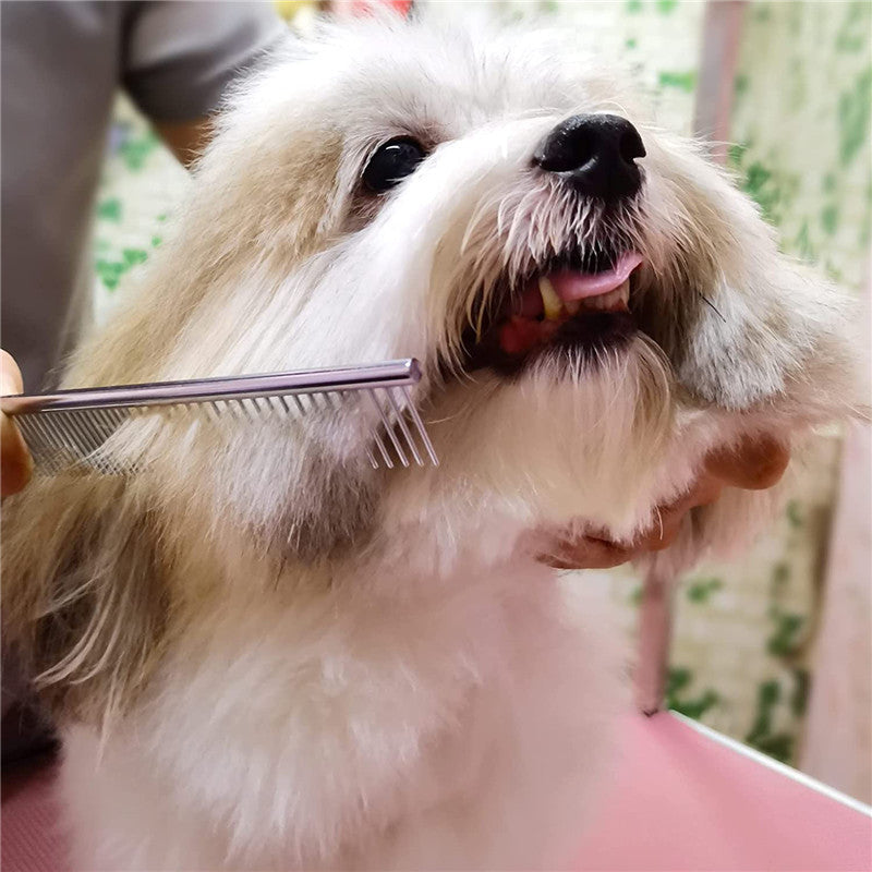 HKM-5129917 Stainless Steel Pet Scissors with Comb for Dog Grooming