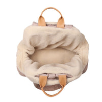 HKM-5130557 Portable Breathable Nylon Pet Shoulder Bag for Cats, Detachable Design, Medium Soft Carrying Capacity 2.50kg