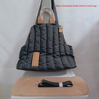 HKM-5130557 Portable Breathable Nylon Pet Shoulder Bag for Cats, Detachable Design, Medium Soft Carrying Capacity 2.50kg