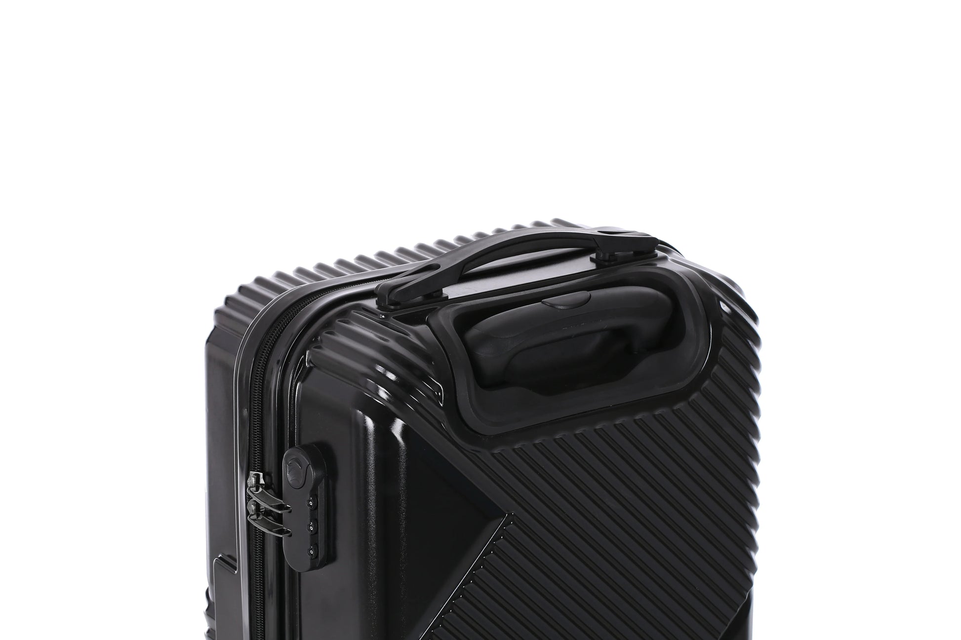HKM-513107 Custom Travel Luggage Set with Trolley Suitcase and Cosmetic Bag