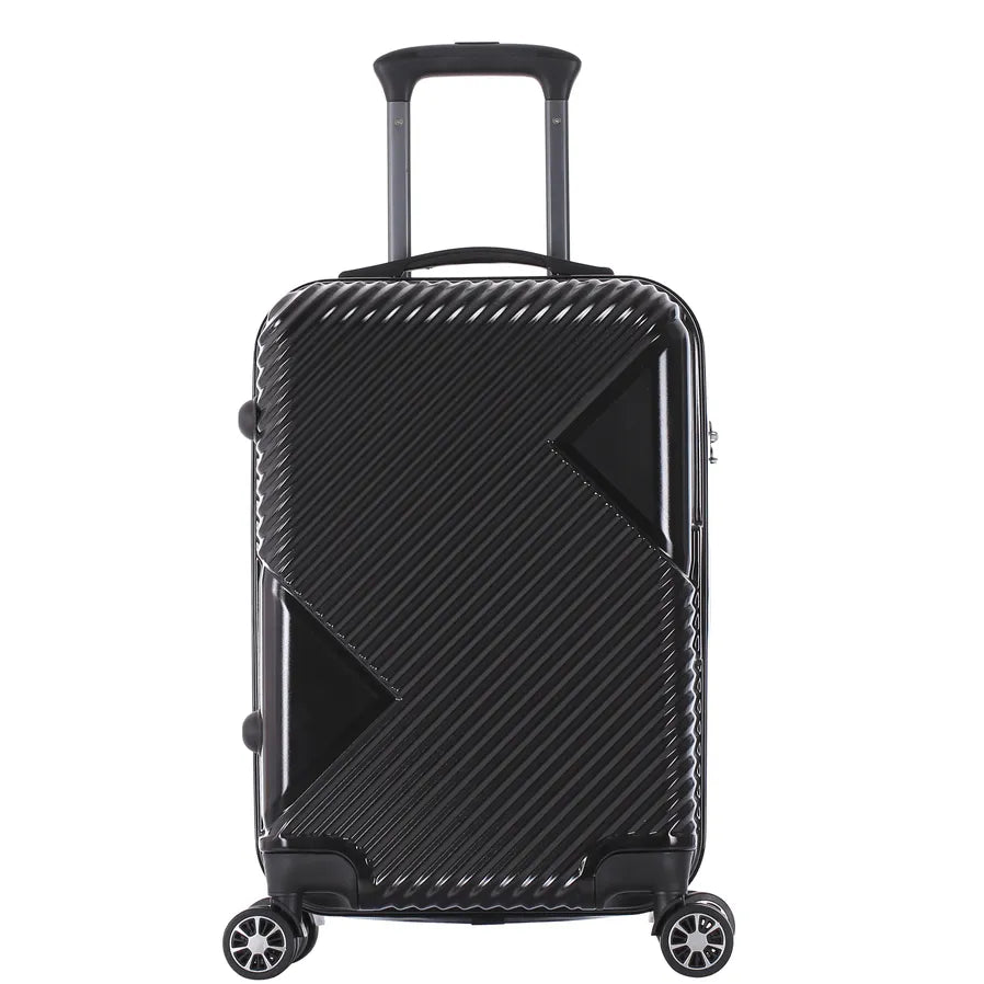 HKM-513107 Custom Travel Luggage Set with Trolley Suitcase and Cosmetic Bag