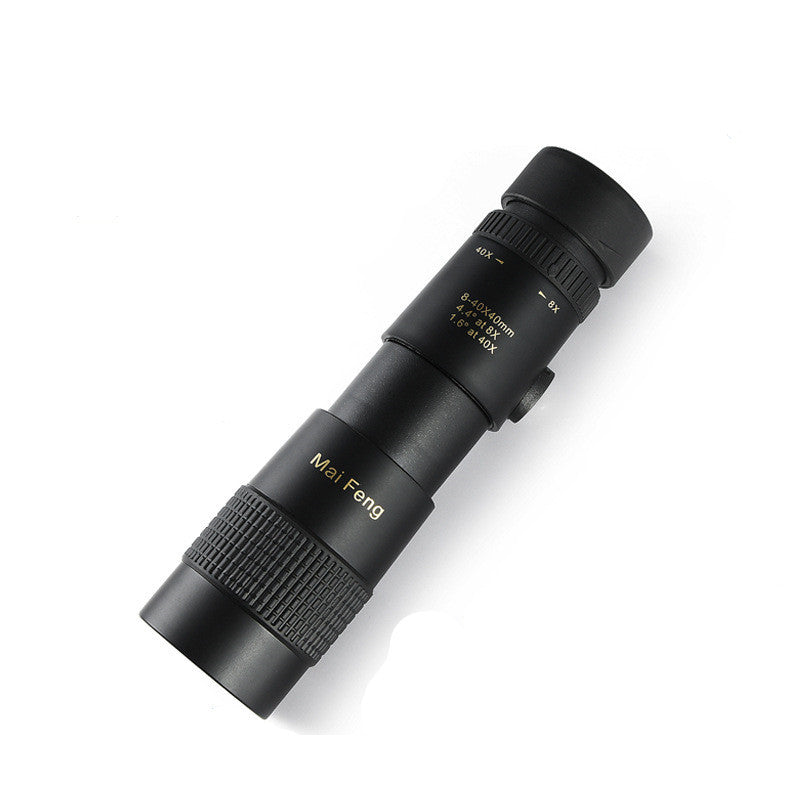 HKM-513107 High Resolution 8-40x40mm Telescope with Rotating Objective Lens and Tripod Interface
