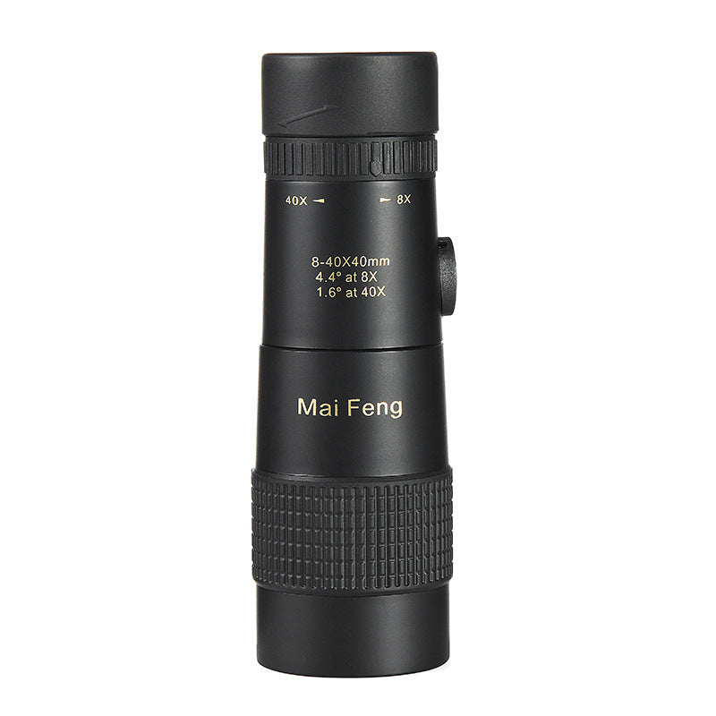 HKM-513107 High Resolution 8-40x40mm Telescope with Rotating Objective Lens and Tripod Interface