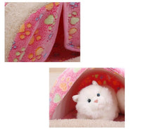 HKM-5132349 Cartoon Removable Pet Kennel ¨C Medium and Large Sizes Available in Pink, Brown, and White