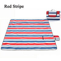 HKM-513235 Extra Large Waterproof Picnic Blanket - Foldable Outdoor Beach Mat for Camping, Hiking and Summer Fun