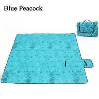 HKM-513235 Extra Large Waterproof Picnic Blanket - Foldable Outdoor Beach Mat for Camping, Hiking and Summer Fun