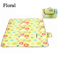 HKM-513235 Extra Large Waterproof Picnic Blanket - Foldable Outdoor Beach Mat for Camping, Hiking and Summer Fun