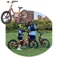 HKM-513299 250W 36V Electric Balance Bike for Kids - Aluminum Alloy Frame, 16" Wheels, Disc Brakes, Integrated Battery