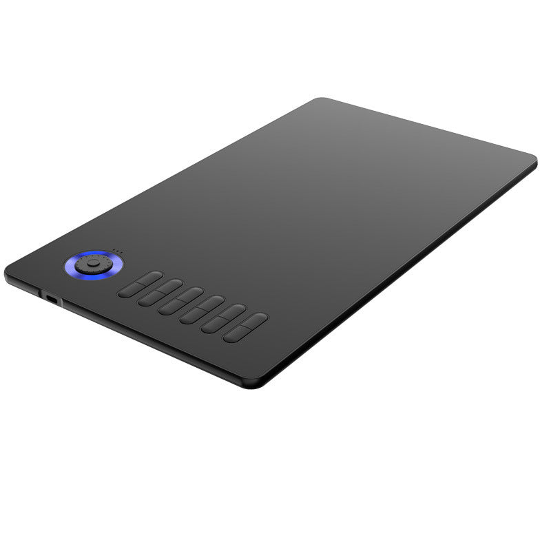 HKM-513555 Digital Drawing Tablet with 8192 Pressure Sensitivity and Seamless Interface, 10x6 Inches