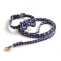 HKM-5136061 Halloween Pet Collar with Bowknot and Pumpkin Ghost Patterns - Adjustable Sizes Available