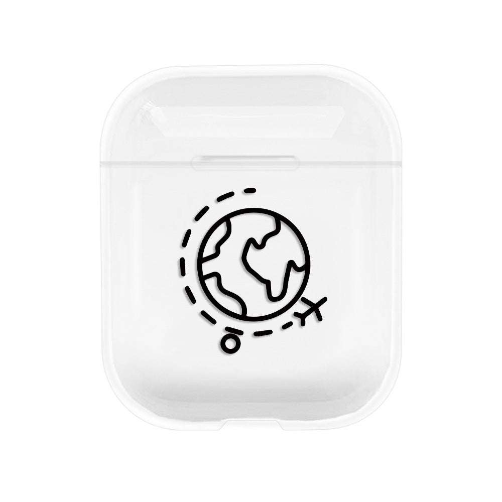 HKM-513619 Apple AirPods 1/2 Generation PC Anti-Fall Bluetooth Headset Case - Multiple Colors Available