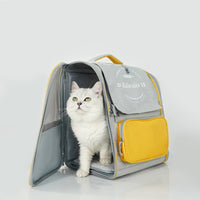 HKM-5136317 Multifunctional Portable Pet Backpack - Breathable Cat Carrier for Travel and Training