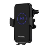 HKM-513747 15W Wireless Car Charger with Auto Clamping Phone Mount for Qi-Compatible Devices