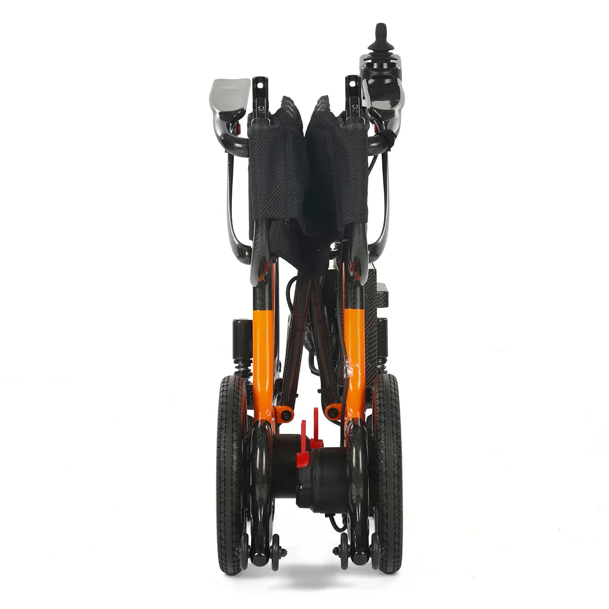 HKM-513747 Portable Folding Carbon Fiber Electric Wheelchair with High Power Lithium Battery and Dual Brushless Motors - Model RS-EC8003-X