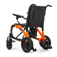 HKM-513747 Portable Folding Carbon Fiber Electric Wheelchair with High Power Lithium Battery and Dual Brushless Motors - Model RS-EC8003-X