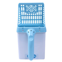 HKM-5137853 Detachable Pet Toilet Scoop with Bucket - Plastic, 30cm, Multiple Colors