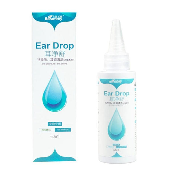HKM-513939 Pet Ear Cleaning Liquid - 60ml, Effective Ear Wash for General Use, Green Formula