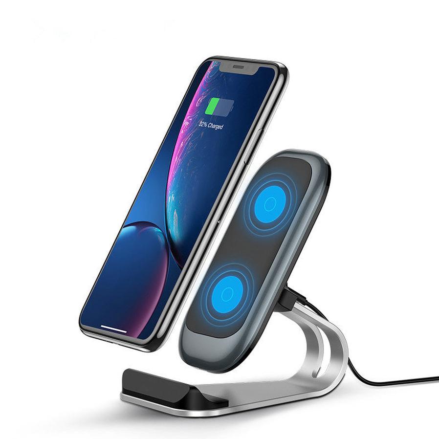 HKM-513939 Wireless Mobile Phone Charger with Type-C Interface and USB Data Cable