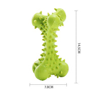 HKM-5140669 Durable Natural Rubber Bone Dog Toy for Medium and Large Dogs - Promotes Dental Health and Fresh Breath