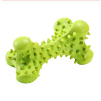 HKM-5140669 Durable Natural Rubber Bone Dog Toy for Medium and Large Dogs - Promotes Dental Health and Fresh Breath