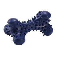 HKM-5140669 Durable Natural Rubber Bone Dog Toy for Medium and Large Dogs - Promotes Dental Health and Fresh Breath
