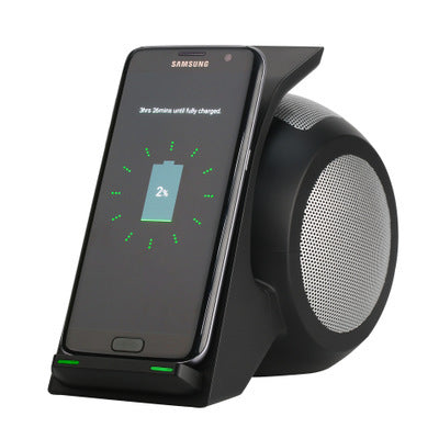 HKM-514067 High-Power Wireless Charging Bluetooth Speaker with NFC Connection and Surround Sound