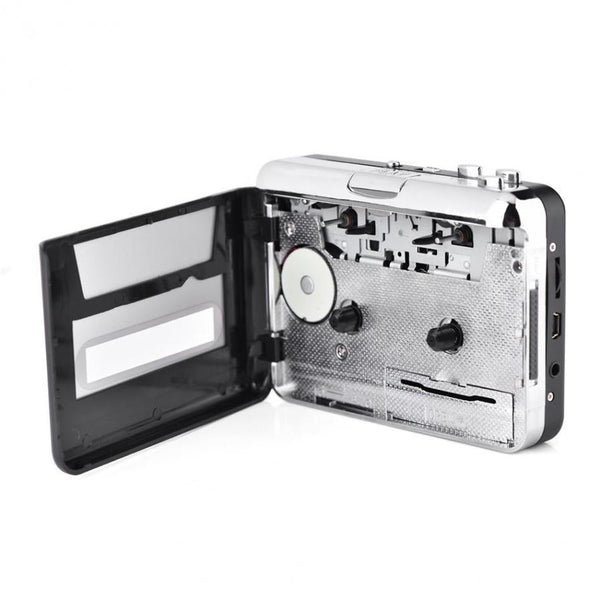 HKM-514067 USB Cassette Player and Tape Recorder for Converting Tapes to MP3 with Audacity Software