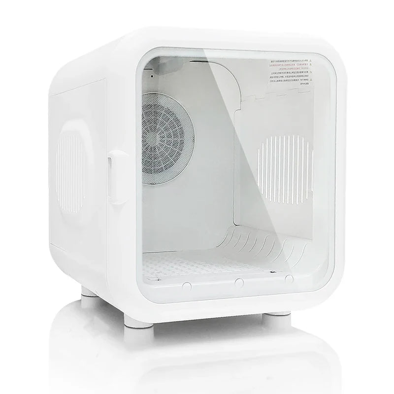 HKM-514131 Adjustable Speed Temperature Pet Drying Box for Cats and Small Dogs, Low Noise Design with Timer