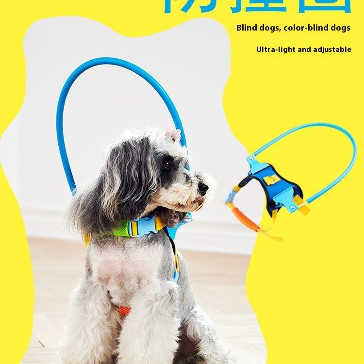 HKM-5141821 Adjustable Dog Anti-Collision Ring - Second Generation - Various Sizes Available