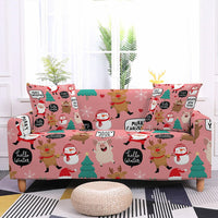 HKM-514259 Cartoon Pattern Sofa Protective Cover in Various Sizes, Polyester Material